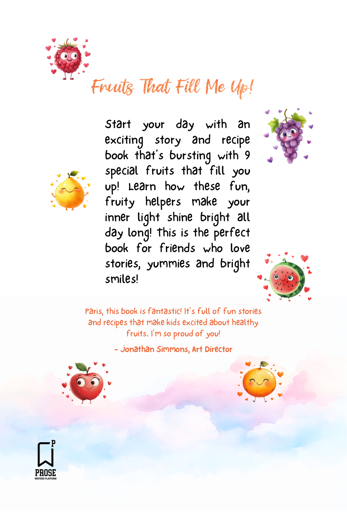 Fruits That Fill Me Up! Book